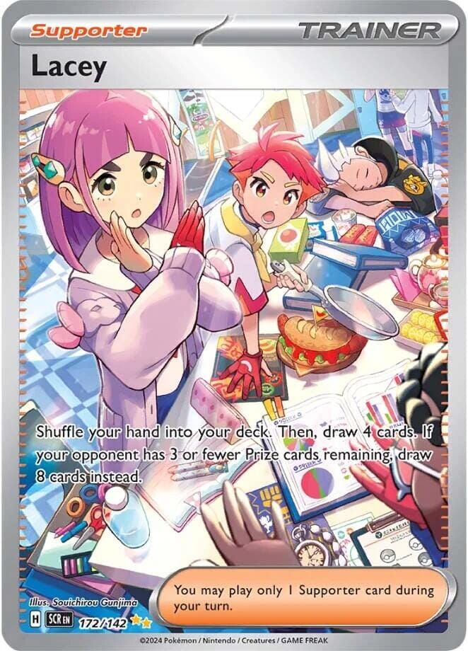 Lacey (172/142) [Scarlet & Violet: Stellar Crown] Pokemon Single Pokémon  | Multizone: Comics And Games