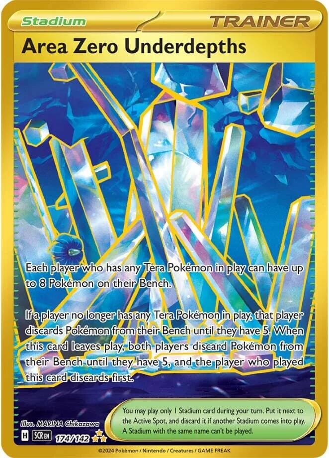 Area Zero Underdepths (174/142) [Scarlet & Violet: Stellar Crown] Pokemon Single Pokémon  | Multizone: Comics And Games