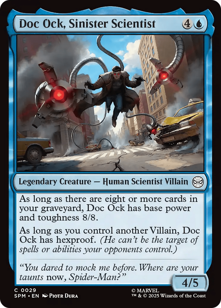 Doc Ock, Sinister Scientist [Marvel's Spider-Man] MTG Single Magic: The Gathering  | Multizone: Comics And Games
