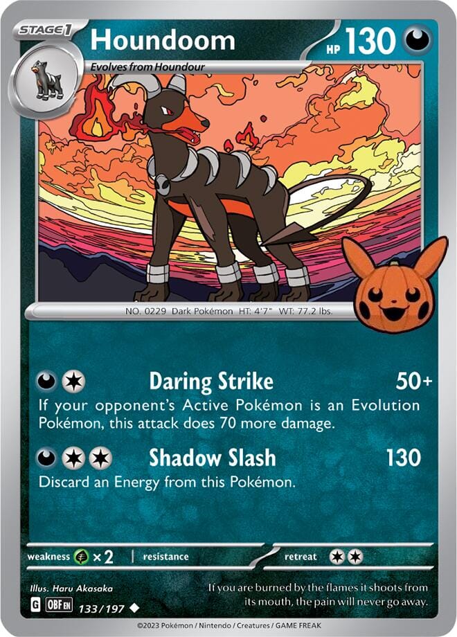 Houndoom (133/197) [Trick or Trade 2024] Pokemon Single Pokémon  | Multizone: Comics And Games