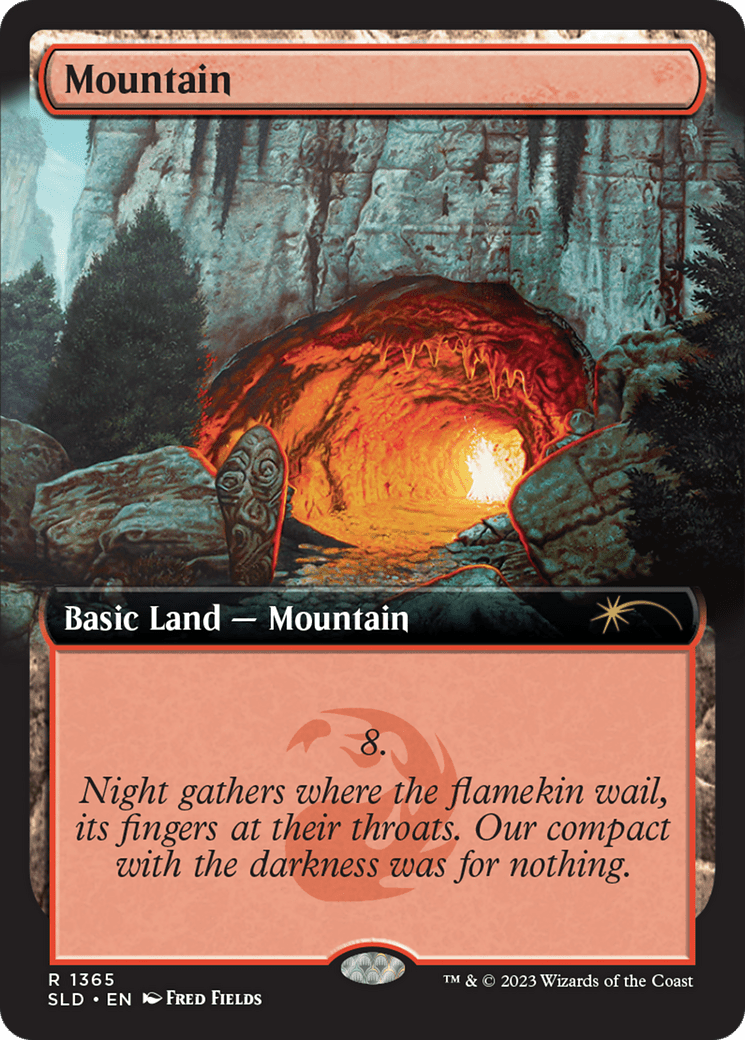 Mountain (1365) [Secret Lair Drop Series] MTG Single Magic: The Gathering  | Multizone: Comics And Games