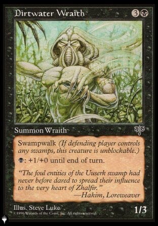 Dirtwater Wraith [The List] MTG Single Magic: The Gathering  | Multizone: Comics And Games