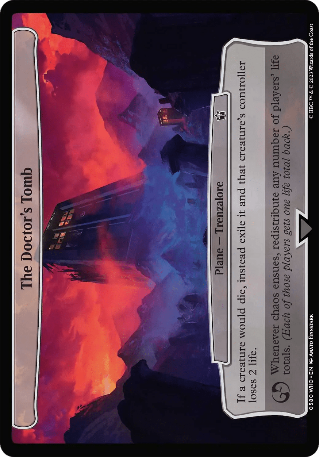 The Doctor's Tomb [Doctor Who] MTG Single Magic: The Gathering  | Multizone: Comics And Games