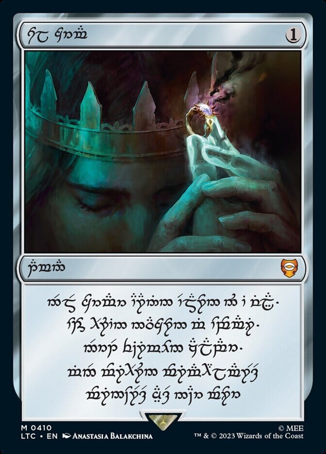 Sol Ring (410) (Human) [The Lord of the Rings: Tales of Middle-Earth Commander] MTG Single Magic: The Gathering  | Multizone: Comics And Games