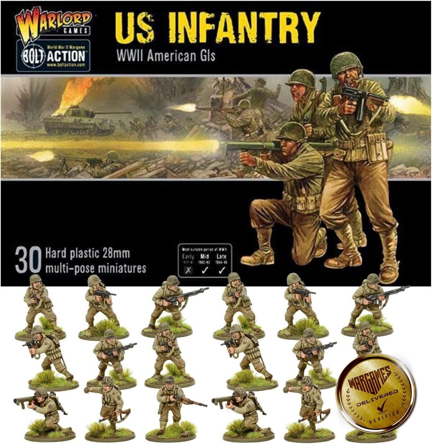 Bolt Action: US Infantry Bolt Action Warlord Games  | Multizone: Comics And Games