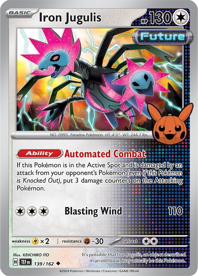 Iron Jugulis (139/162) [Trick or Trade 2024] Pokemon Single Pokémon  | Multizone: Comics And Games
