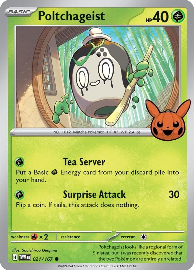 Poltchageist (021/167) [Trick or Trade 2024] Pokemon Single Pokémon  | Multizone: Comics And Games
