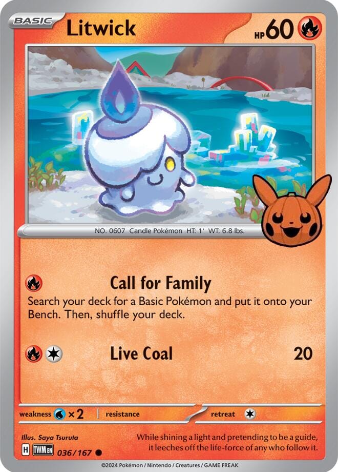 Litwick (036/167) [Trick or Trade] Pokemon Single Pokémon  | Multizone: Comics And Games