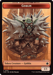 Goblin // Treasure Double-Sided Token [Foundations Tokens] MTG Single Magic: The Gathering  | Multizone: Comics And Games