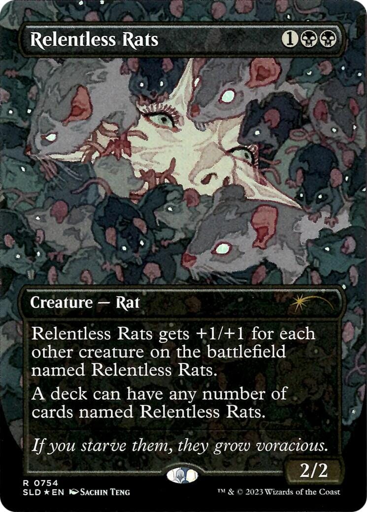 Relentless Rats (754) [Secret Lair Drop Series] MTG Single Magic: The Gathering  | Multizone: Comics And Games
