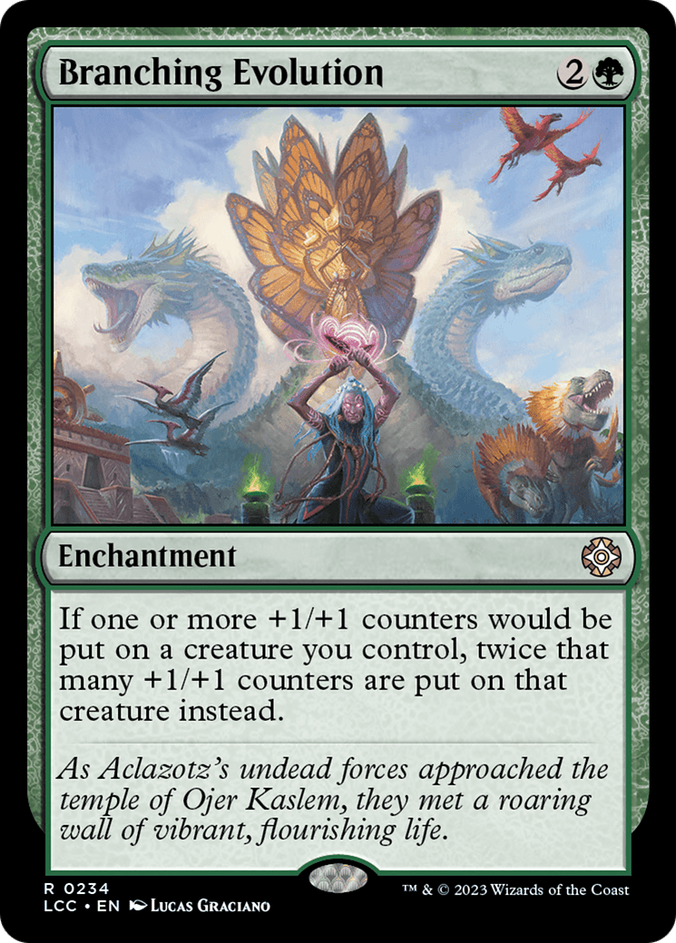 Branching Evolution [The Lost Caverns of Ixalan Commander] MTG Single Magic: The Gathering  | Multizone: Comics And Games
