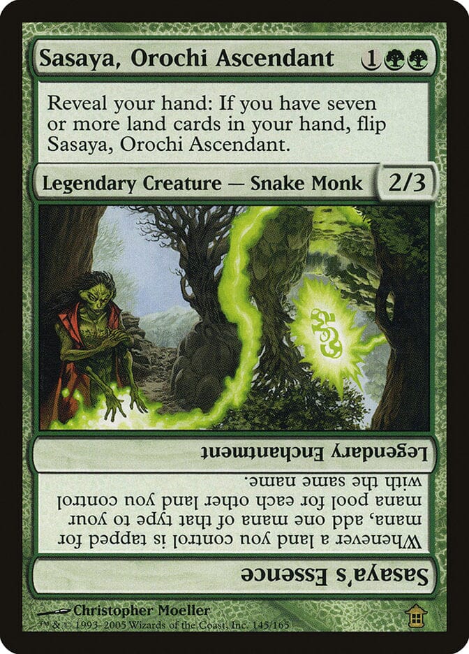 Sasaya, Orochi Ascendant // Sasaya's Essence [Saviors of Kamigawa] MTG Single Magic: The Gathering  | Multizone: Comics And Games