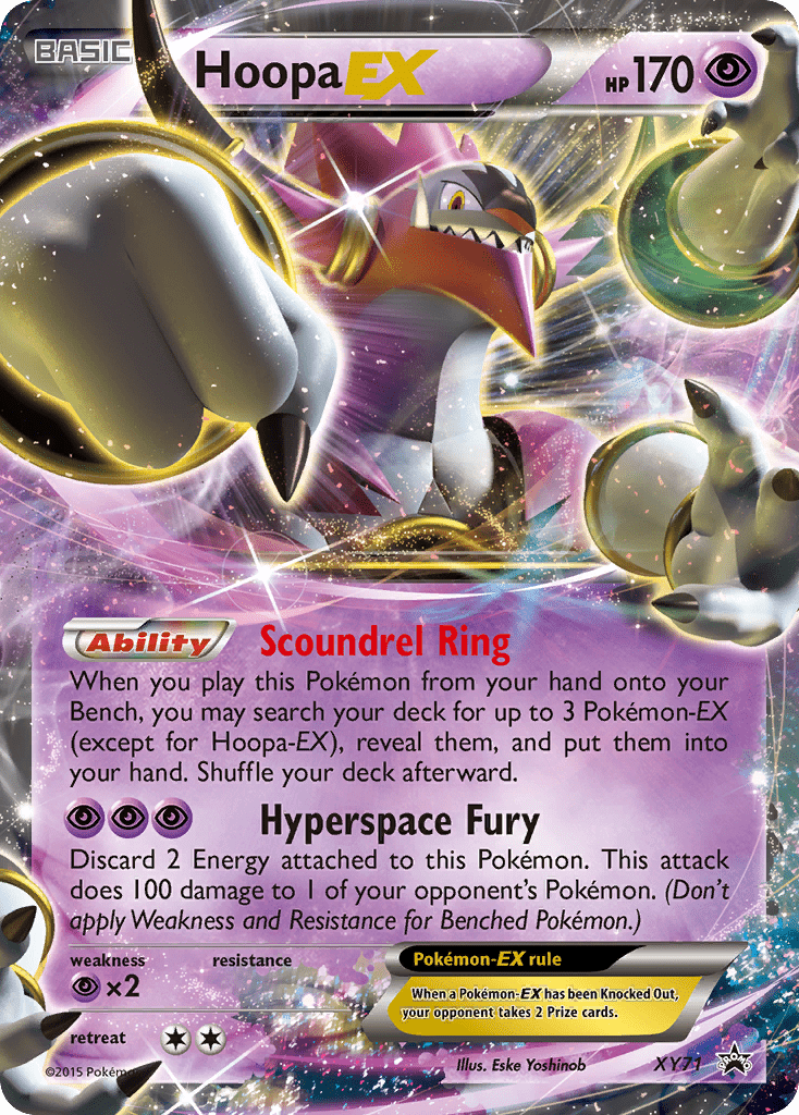 Hoopa EX (XY71) [XY: Black Star Promos] Pokemon Single Pokémon  | Multizone: Comics And Games