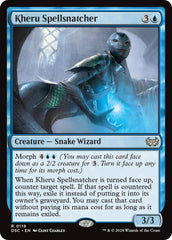 Kheru Spellsnatcher [Duskmourn: House of Horror Commander] MTG Single Magic: The Gathering  | Multizone: Comics And Games