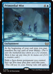 Primordial Mist [Duskmourn: House of Horror Commander] MTG Single Magic: The Gathering  | Multizone: Comics And Games