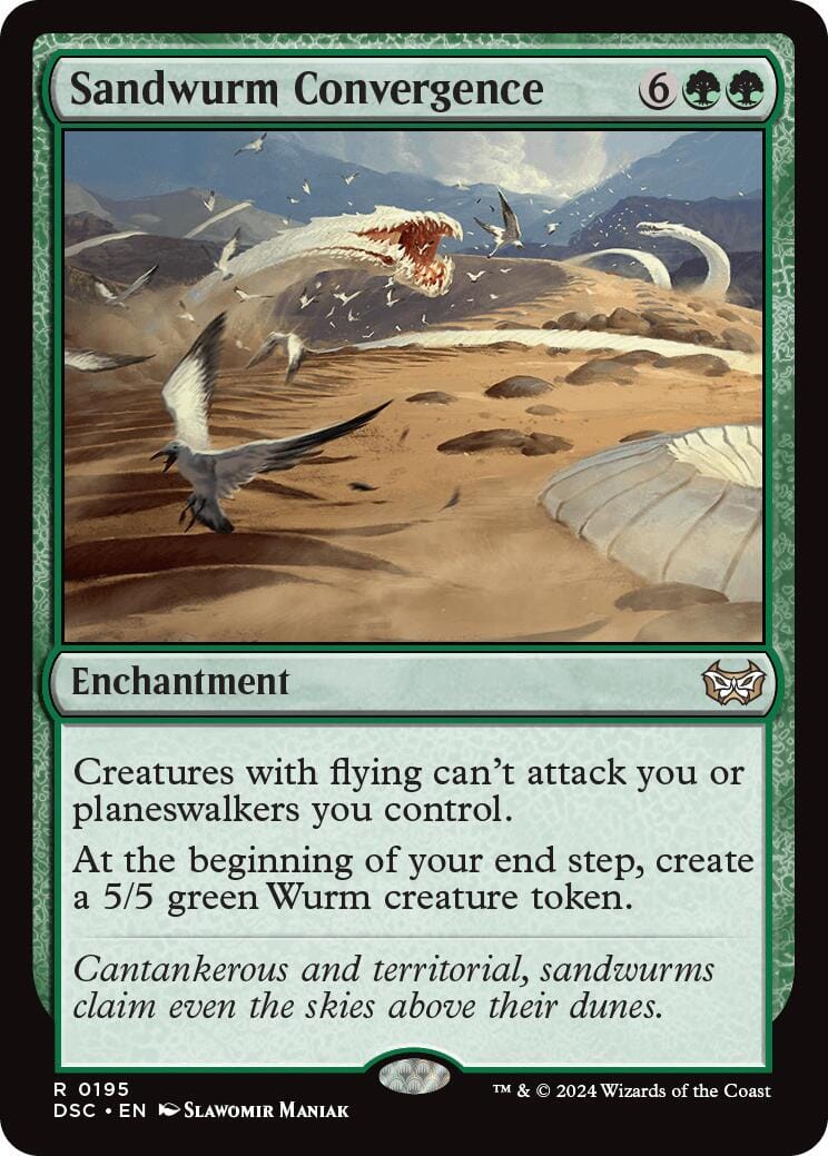 Sandwurm Convergence [Duskmourn: House of Horror Commander] MTG Single Magic: The Gathering  | Multizone: Comics And Games