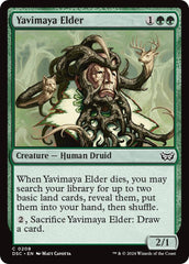 Yavimaya Elder [Duskmourn: House of Horror Commander] MTG Single Magic: The Gathering  | Multizone: Comics And Games