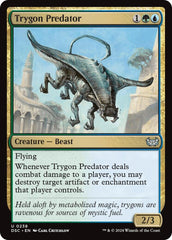 Trygon Predator [Duskmourn: House of Horror Commander] MTG Single Magic: The Gathering  | Multizone: Comics And Games