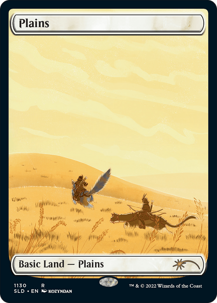 Plains (1130) (Full-Art) [Secret Lair Drop Series] MTG Single Magic: The Gathering  | Multizone: Comics And Games