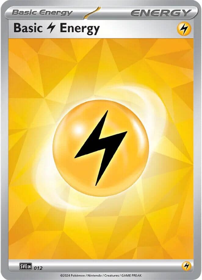 Basic Lightning Energy (012)(Holo) [Scarlet & Violet: Stellar Crown] Pokemon Single Pokémon  | Multizone: Comics And Games