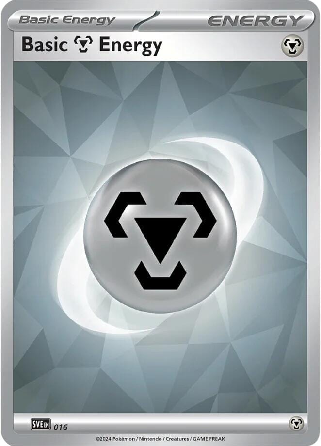 Basic Metal Energy (016)(Holo) [Scarlet & Violet: Stellar Crown] Pokemon Single Pokémon  | Multizone: Comics And Games