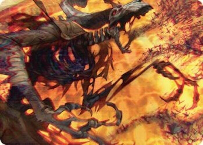 Unwanted Remake Art Card [Duskmourn: House of Horror Art Series] MTG Single Magic: The Gathering  | Multizone: Comics And Games
