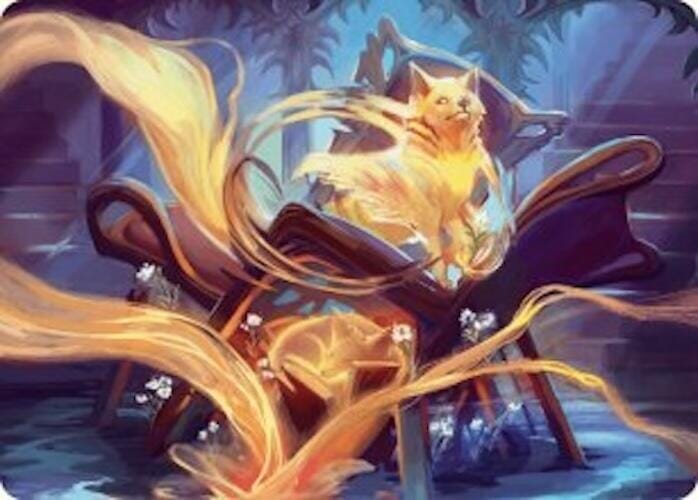 Inquisitive Glimmer Art Card [Duskmourn: House of Horror Art Series] MTG Single Magic: The Gathering  | Multizone: Comics And Games