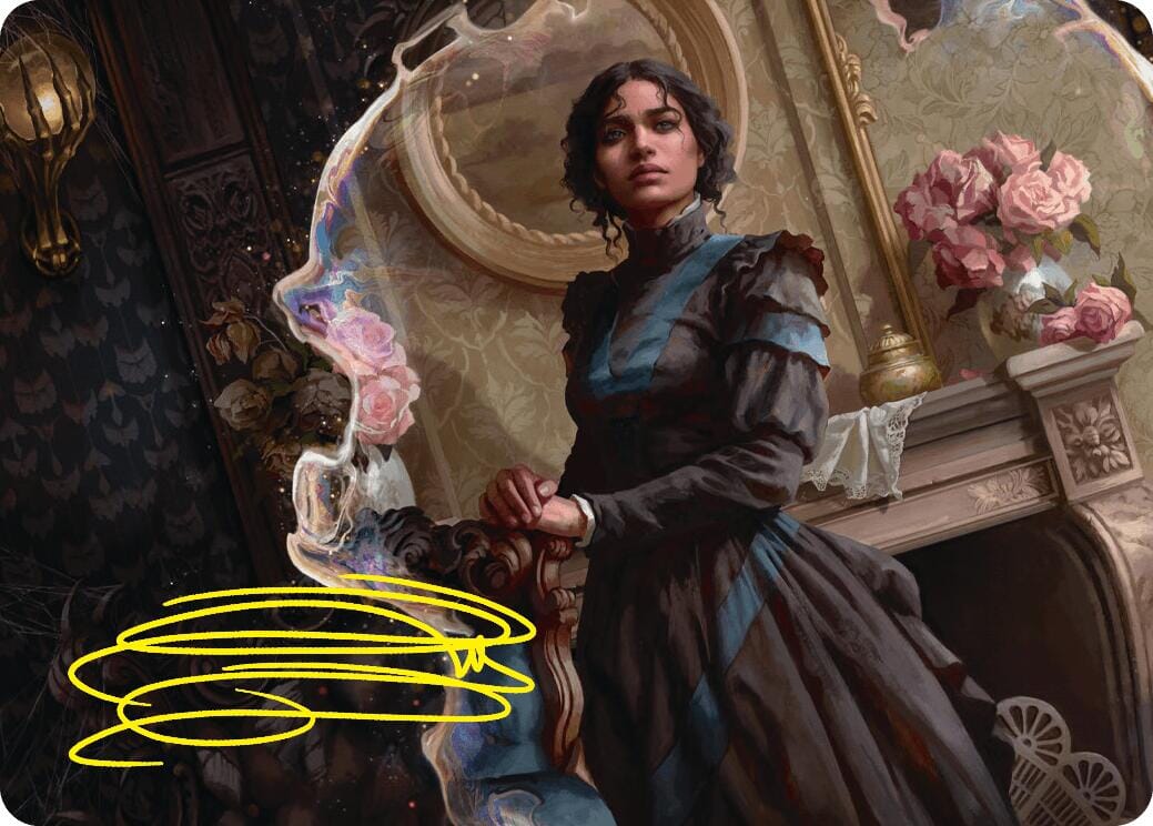 Marina Vendrell Art Card (Gold-Stamped Signature) [Duskmourn: House of Horror Art Series] MTG Single Magic: The Gathering  | Multizone: Comics And Games