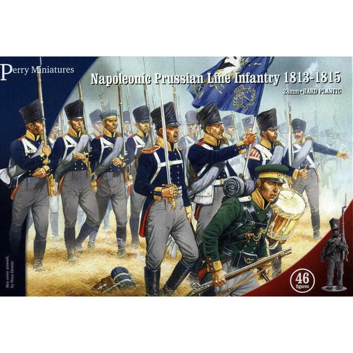 Perry Miniatures: Napoleonic Prussian Line 1813-1815 Miniature Game Perry miniatures  | Multizone: Comics And Games
