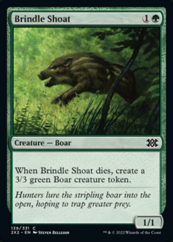 Brindle Shoat [Double Masters 2022] MTG Single Magic: The Gathering  | Multizone: Comics And Games