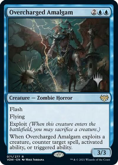 Overcharged Amalgam (Promo Pack) [Innistrad: Crimson Vow Promos] MTG Single Magic: The Gathering  | Multizone: Comics And Games