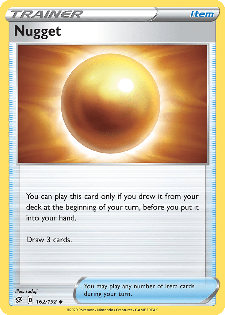 Nugget (162/192) [Sword & Shield: Rebel Clash] Pokemon Single Pokémon  | Multizone: Comics And Games