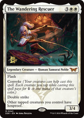 The Wandering Rescuer [Duskmourn: House of Horror Prerelease Promos] MTG Single Magic: The Gathering  | Multizone: Comics And Games