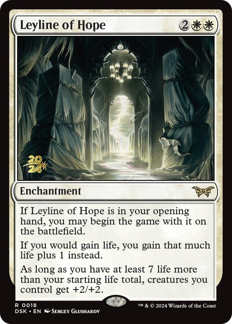 Leyline of Hope [Duskmourn: House of Horror Prerelease Promos] MTG Single Magic: The Gathering  | Multizone: Comics And Games