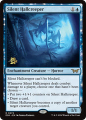 Silent Hallcreeper [Duskmourn: House of Horror Prerelease Promos] MTG Single Magic: The Gathering  | Multizone: Comics And Games