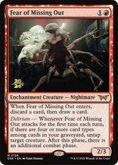 Fear of Missing Out [Duskmourn: House of Horror Prerelease Promos] MTG Single Magic: The Gathering  | Multizone: Comics And Games