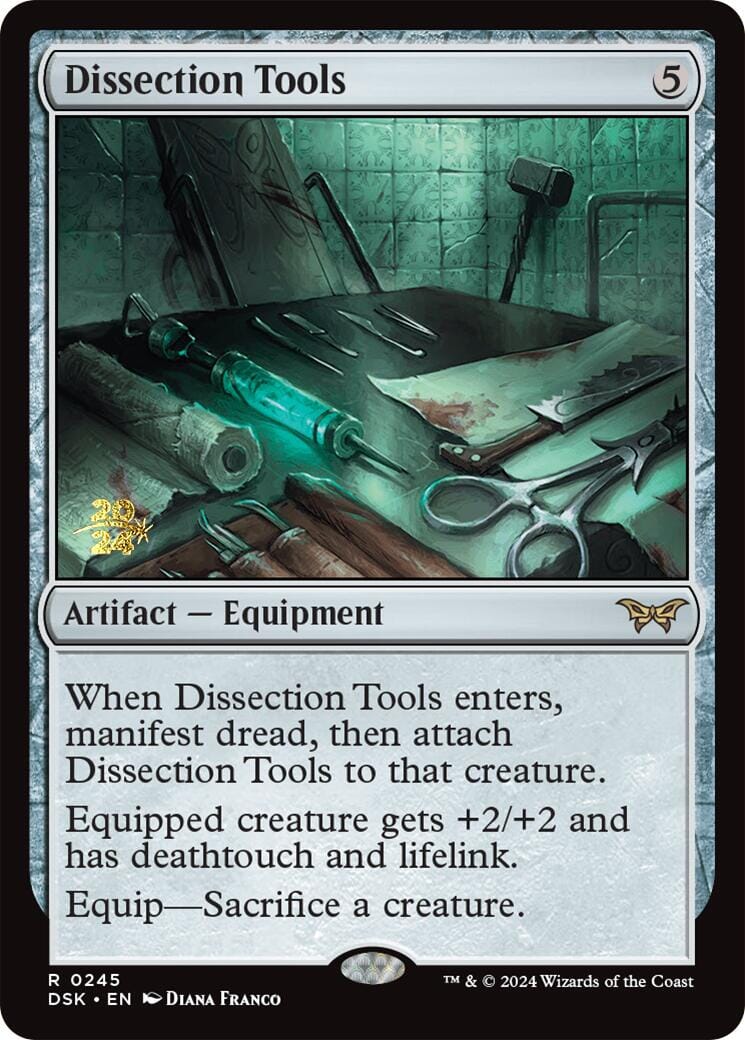 Dissection Tools [Duskmourn: House of Horror Prerelease Promos] MTG Single Magic: The Gathering  | Multizone: Comics And Games