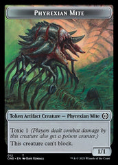 Rebel // Phyrexian Mite (012) Double-Sided Token [Phyrexia: All Will Be One Tokens] MTG Single Magic: The Gathering  | Multizone: Comics And Games