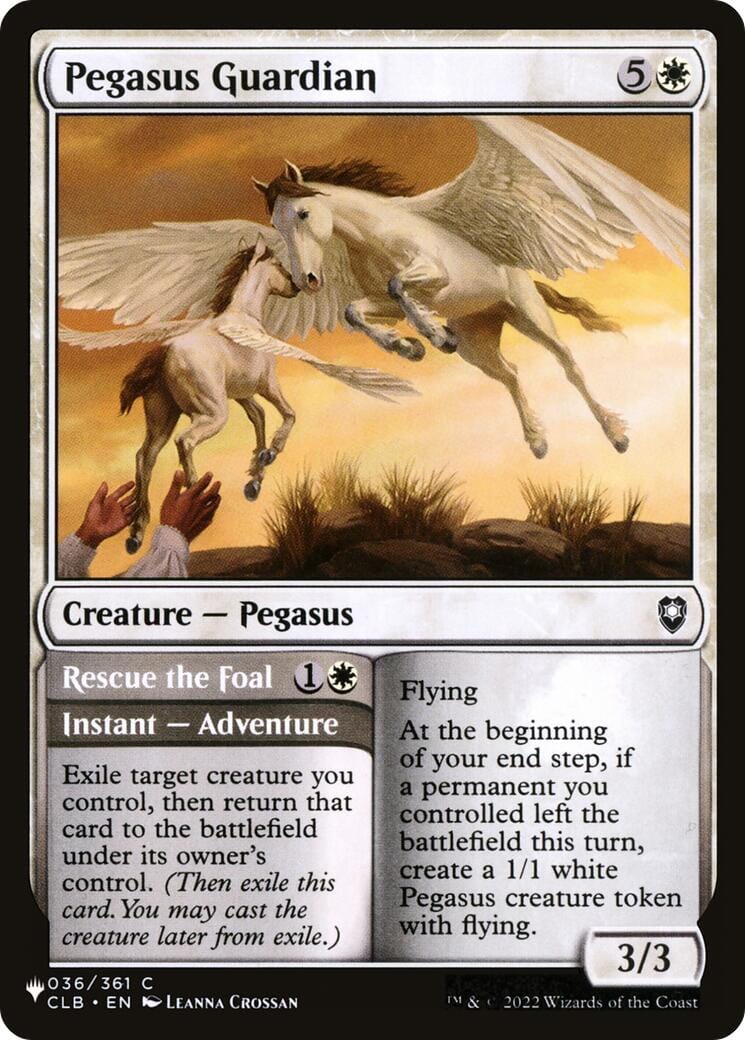 Pegasus Guardian [The List] MTG Single Magic: The Gathering  | Multizone: Comics And Games