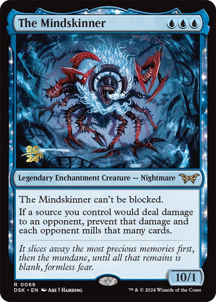 The Mindskinner [Duskmourn: House of Horror Prerelease Promos] MTG Single Magic: The Gathering  | Multizone: Comics And Games