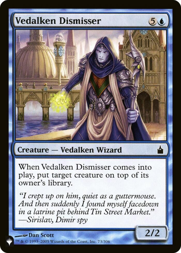 Vedalken Dismisser [The List] MTG Single Magic: The Gathering  | Multizone: Comics And Games