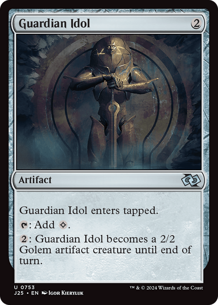 Guardian Idol [Foundations Jumpstart] MTG Single Magic: The Gathering  | Multizone: Comics And Games
