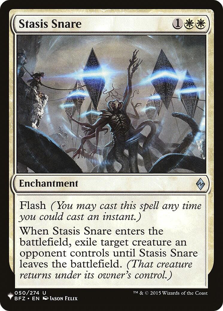 Stasis Snare [The List] MTG Single Magic: The Gathering  | Multizone: Comics And Games