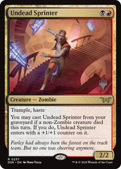 Undead Sprinter [Duskmourn: House of Horror Promos] | Multizone: Comics And Games