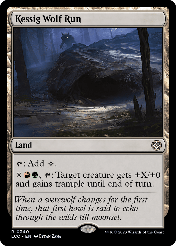 Kessig Wolf Run [The Lost Caverns of Ixalan Commander] MTG Single Magic: The Gathering  | Multizone: Comics And Games