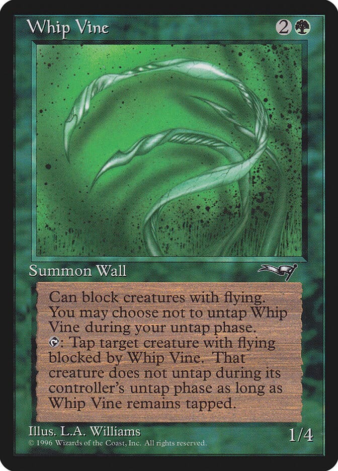 Whip Vine (No Birds) [Alliances] MTG Single Magic: The Gathering  | Multizone: Comics And Games