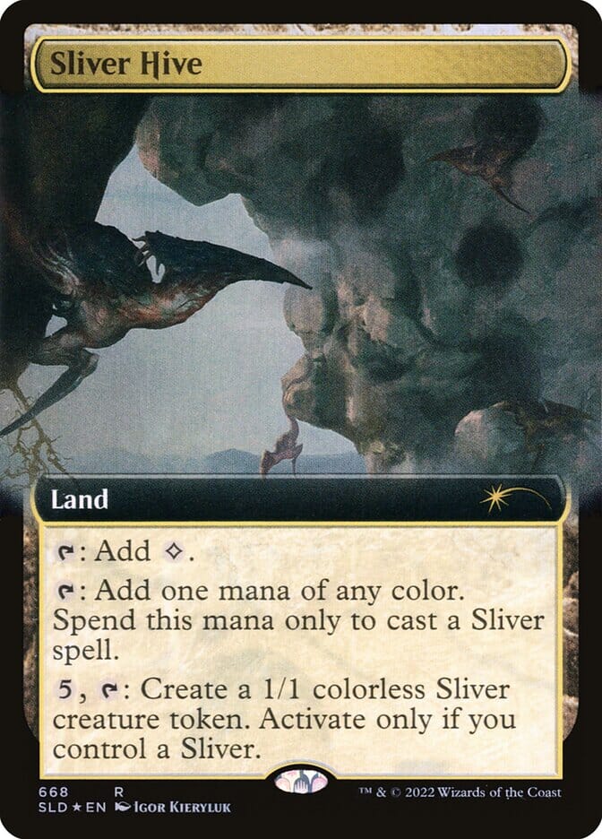 Sliver Hive (Extended Art) [Secret Lair Drop Promos] MTG Single Magic: The Gathering  | Multizone: Comics And Games