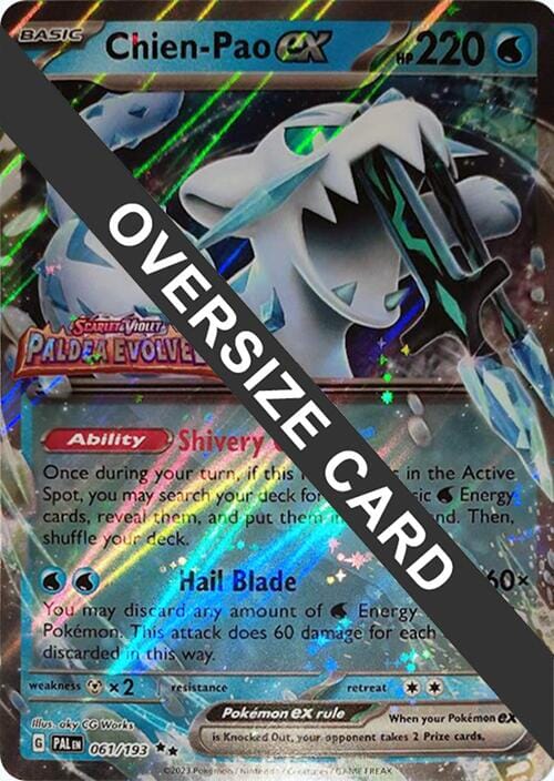 Chien-Pao ex (061/193) (Jumbo) [Scarlet & Violet: Black Star Promos] Pokemon Single Pokémon  | Multizone: Comics And Games