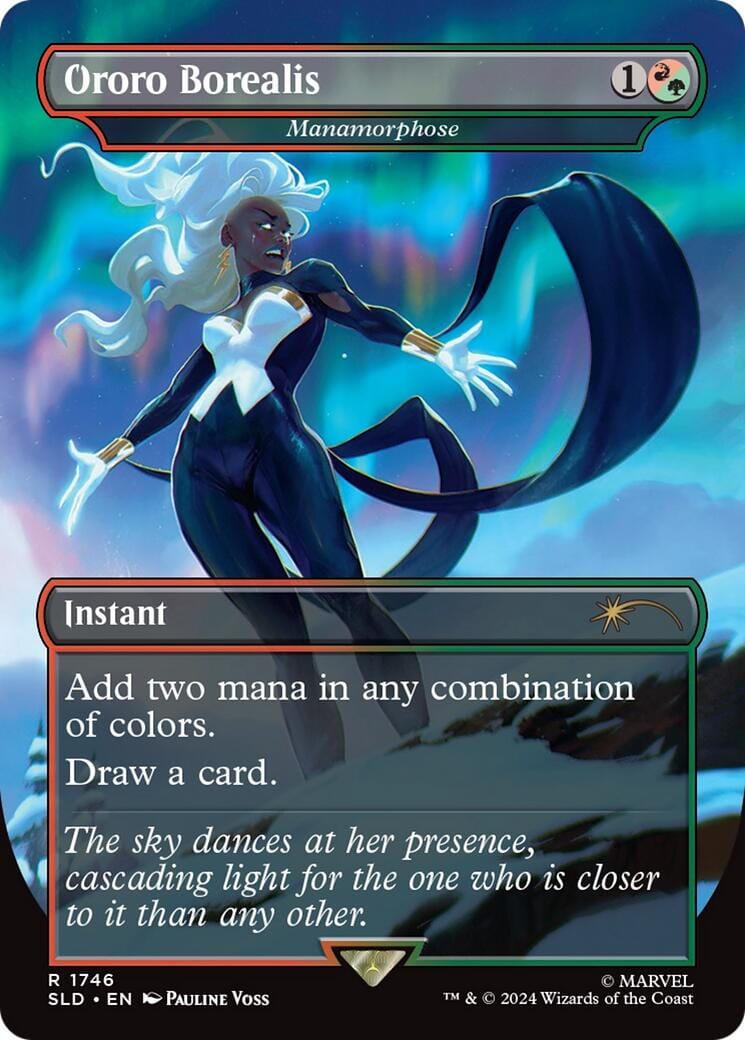 Ororo Borealis - Manamorphose [Secret Lair Drop Series] MTG Single Magic: The Gathering  | Multizone: Comics And Games