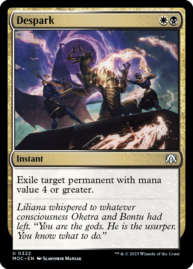 Despark [March of the Machine Commander] MTG Single Magic: The Gathering  | Multizone: Comics And Games
